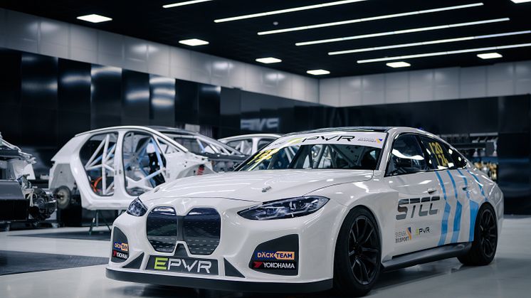 BMW i4, STCC 2024. Foto: Oscar Malmlund