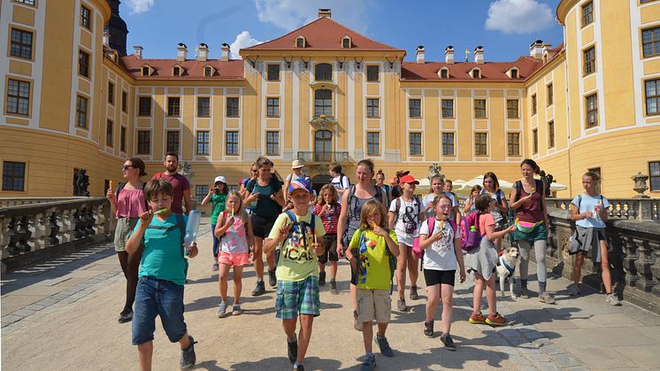 Ausflug zum Schloss Moritzburg