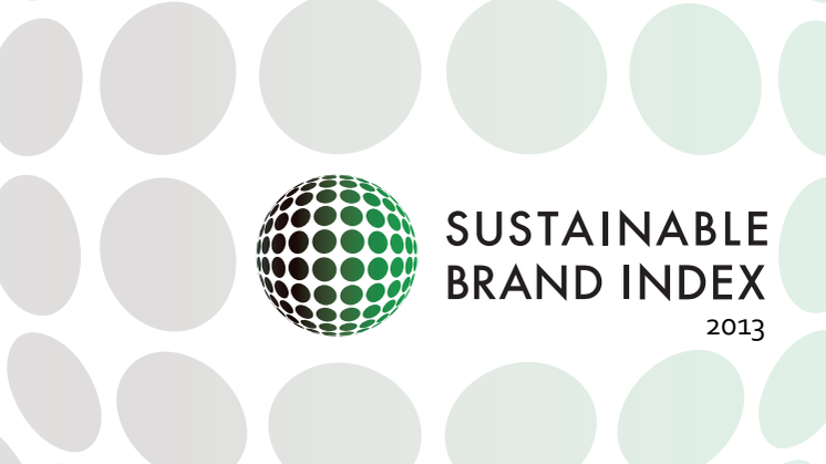 Övergripande trender i Sustainable Brand Index™ 2013