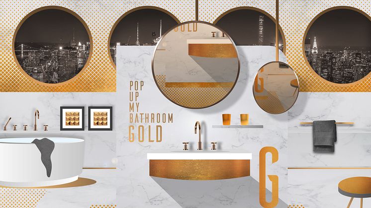 A hint of luxury: gold adds gleaming highlights