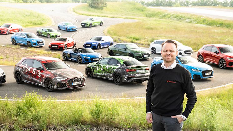 Rolf Michl, direktør i Audi Sport GmbH og ansvarlig for motorsport