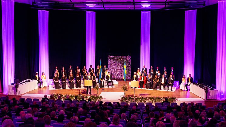 Bild från Jönköping Universitys Akademiska högtid 2019