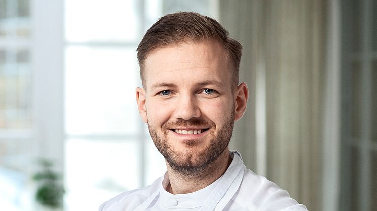 Sebastian Gibrand tävlar för Sverige i Bocuse d'Or. Foto: Viktor Fremling