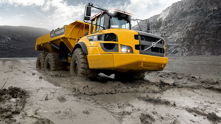 Volvo A45G i arbete