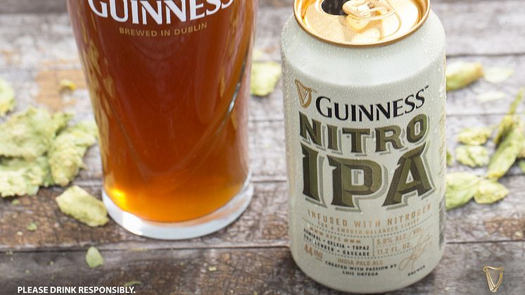 Guinness tar Nitro-IPA:n till Sverige 