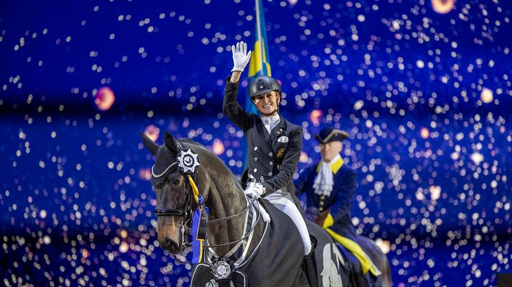 Jessica von Bredow-Werndl (GER) and Tsf Dalera BB are on a winning streak in Stockholm. Photo credit: Roland Thunholm/SIHS