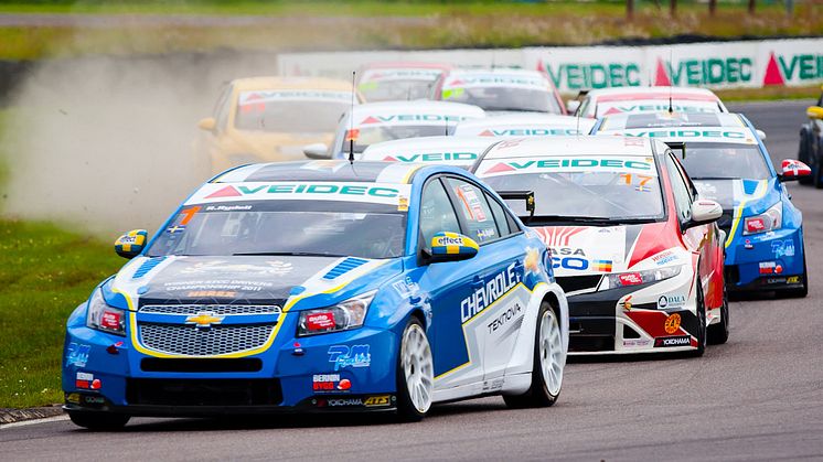 Temperaturen stiger inför STCC Airport Race Östersund