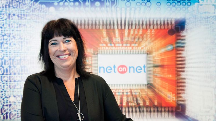 Carola Tiberg, NetOnNets marknadschef. 
