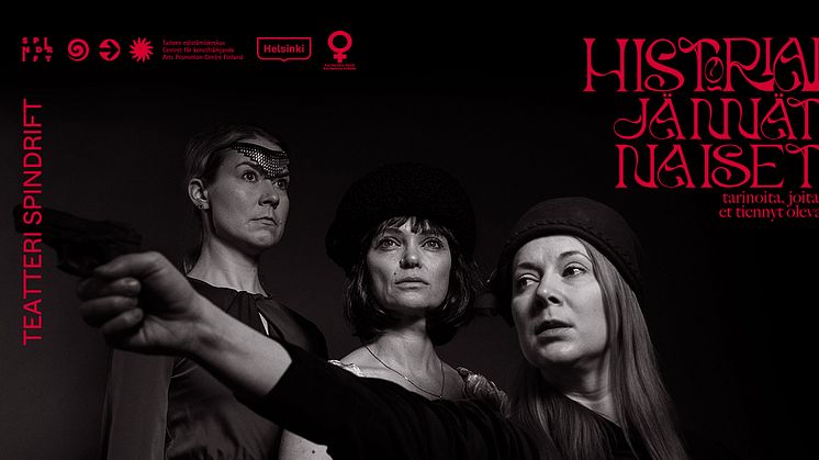 Teatteri Spindrift, Historian jännät naiset. Kuva: Julian Grönberg