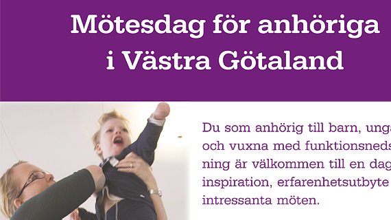 Mötesdag för anhöriga i Västra Götaland 2014
