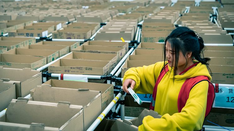 Under 24 timmar hanterade 3 000 anställda på DB Schenker totalt 2,5 miljoner ordrar i samband med Singles’ Day förra året.