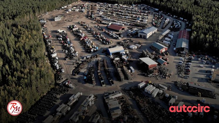 Autocirc förvärvar finländska RM-Trucks OY – en ledande aktör inom lastbilsdemontering