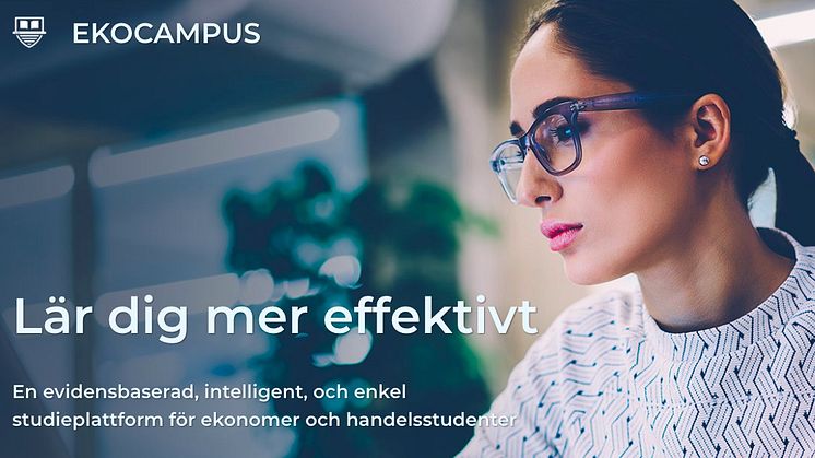 Ekocampus hjälper Sveriges ekonomistudenter att effektivisera sin studiegång