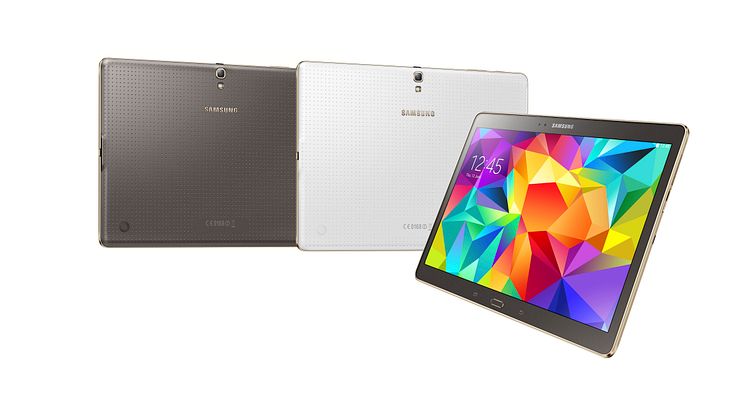 Fantastiske farger med nye Samsung Galaxy Tab S