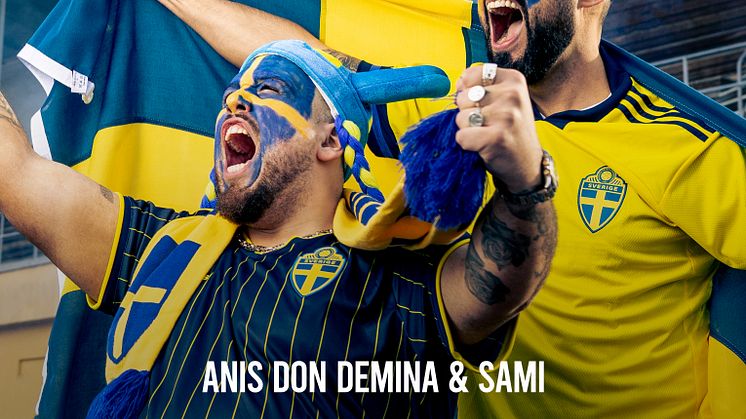 Nu släpps videon till den officiella Fotbolls-EM "Flaggan I Topp" med Anis Don Demina x SAMI