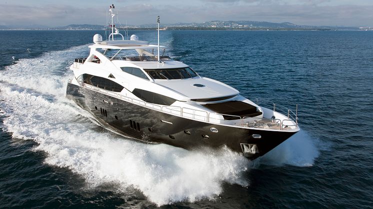 The 34m Sunseeker Black and White has been sold