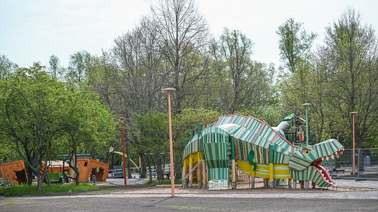 Dinosaurielekplatsen på Fredriksdal