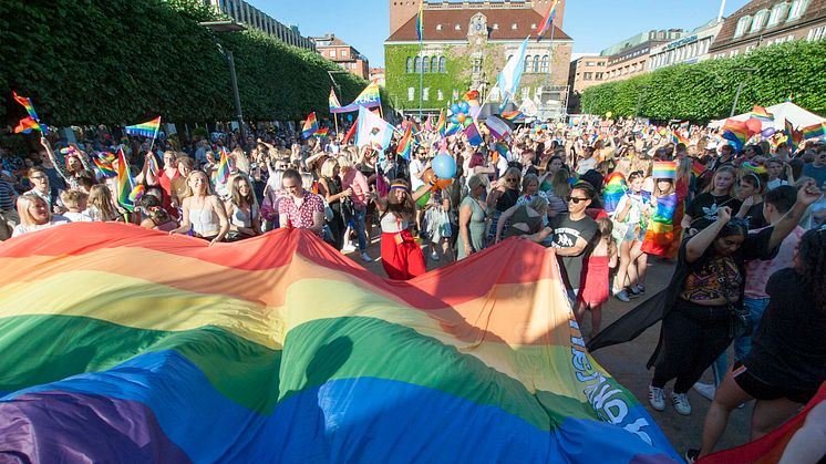 Borås Prideparad hittar nya vägar