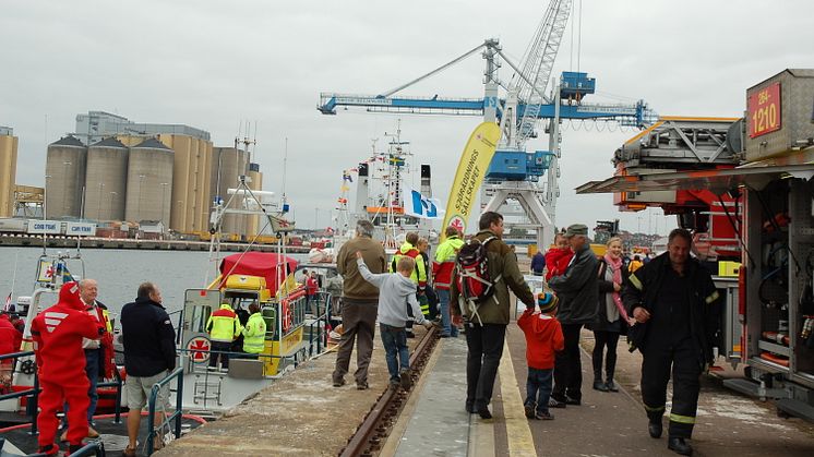 5 000 nyfikna besökte öppen hamn i Helsingborgs Hamn 