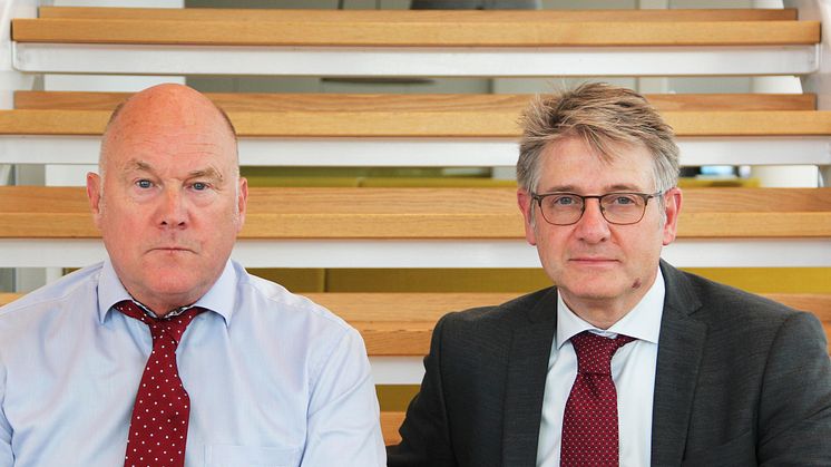 Bo Ericsson, SFVF, och Johnny Bräster, SBF.