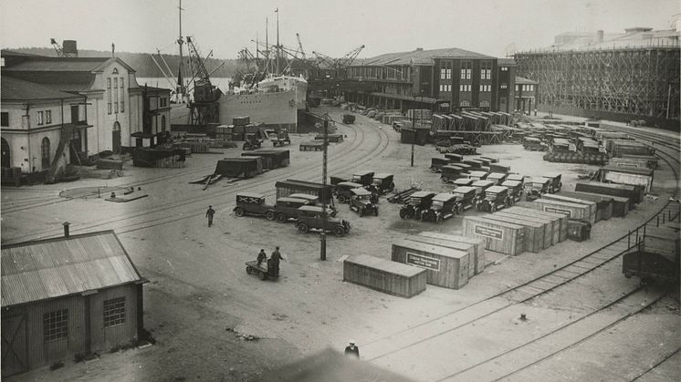 Den gamla containerhamnen, Frihamnen
