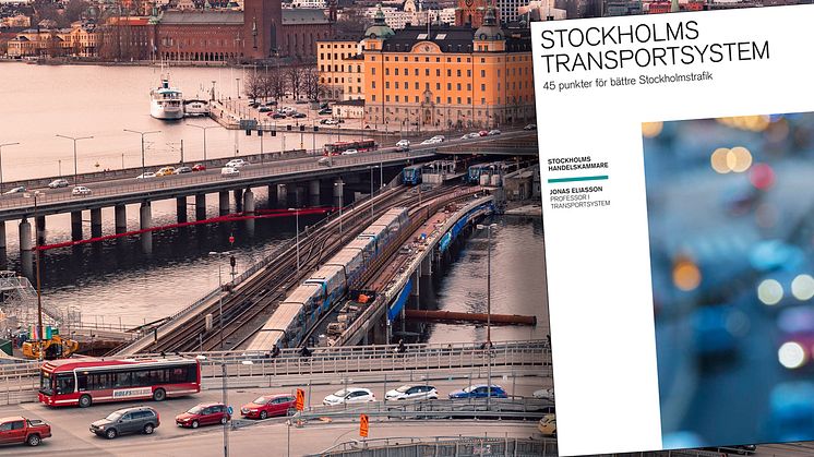 Rapport: ​45 punkter för bättre Stockholmstrafik
