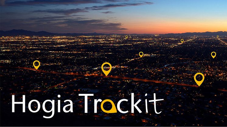 ​Idag lanseras Hogia Trackit – en kart- och positioneringstjänst för transportföretag