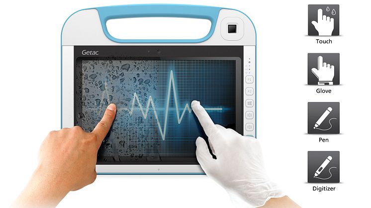 ROBUSTES 2-IN-1 TABLET FÜR DAS GESUNDHEITSWESEN: SICHERER ZUGRIFF AUF PATIENTENDATEN MIT DEM NEUEN GETAC RX10H