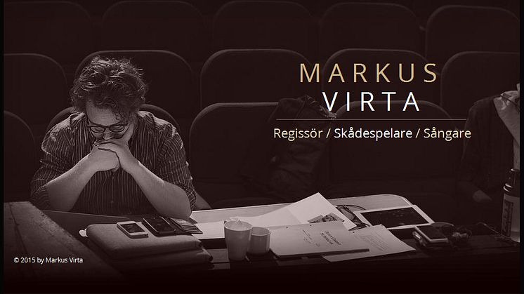 Markus Virta regisserar musikal på Wermland Opera i Karlstad