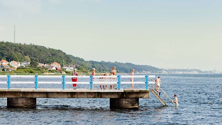 Håll koll på badvattenkvaliteten i sommar på helsingborg.se/badplatser.