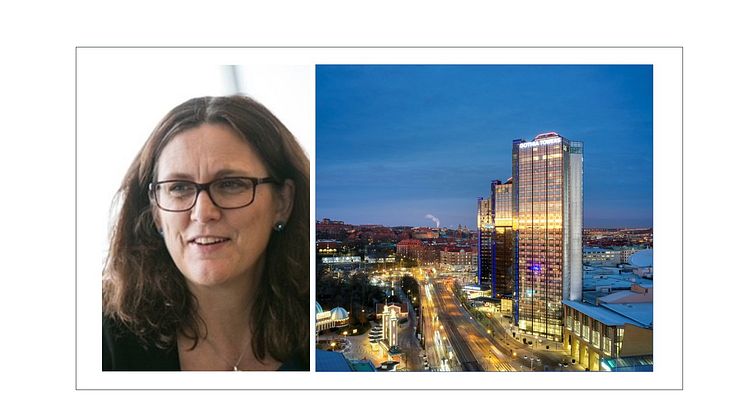 Cecilia Malmström ny ordförande för Huvudmannarådet,  Svenska Mässan Stiftelse