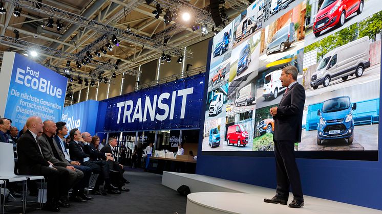 Fords dieselrevolusjon har verdenspremiere på IAA i Hannover i dag.