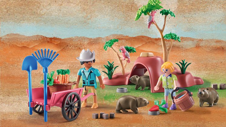 Wiltopia-Wombat Unterschlupf (71625) von PLAYMOBIL