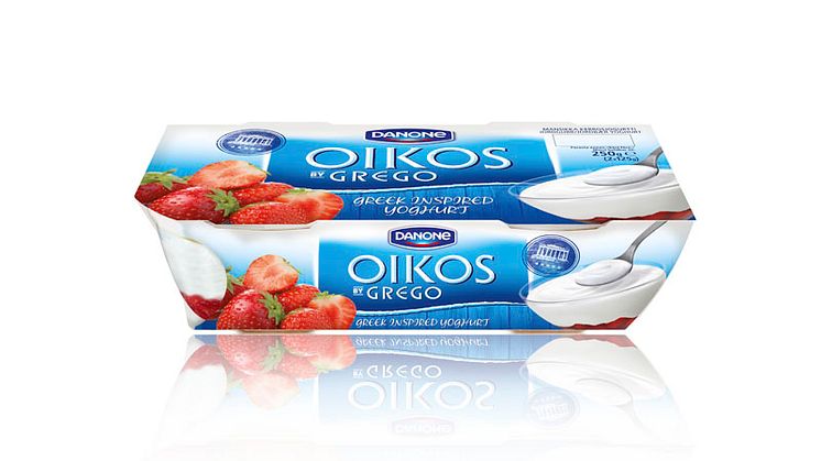 Oikos - ny, gudomligt god grekisk yoghurt från Danone – Lätt att älska, omöjlig att dela!