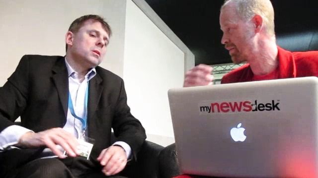The Future of Journalism. Interview with Nick Wrenn from CNN International at Social Media World Forum, London.