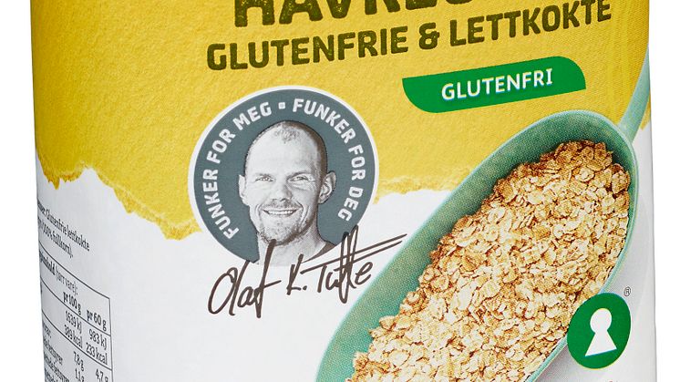 Havregryn Glutenfri og Lettkokte, 750 gr