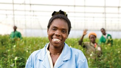 Fairtrade Fokus 2010 - rosodlaren Grace Mwangi