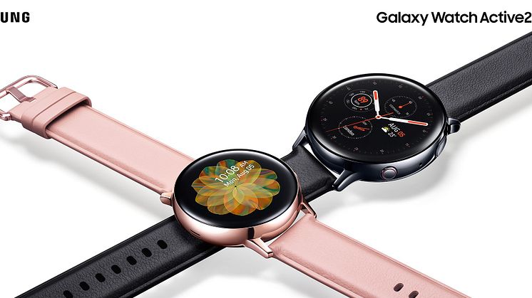  Samsung Galaxy Watch Active2 i butikk – en smartere og mer personlig oppfølger