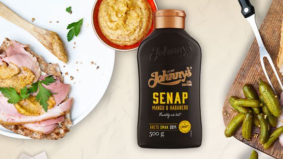 Johnny’s® Senap Mango & Habanero, sommarens succé här för att stanna!