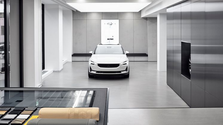 Först ut i Europa med Polestar Space blev Oslo, under hösten 2019. 10 juli öppnar en motsvarande upplevelsebutik  mitt på Göteborgs paradgata i Wallenstams lokaler på Kungsportsavenyen 25. Foto: Polestar