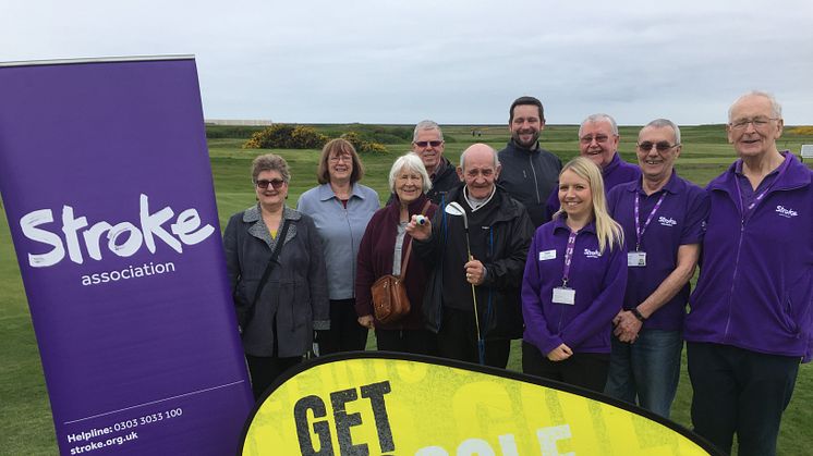 ​Stroke survivors tee off in Fleetwood