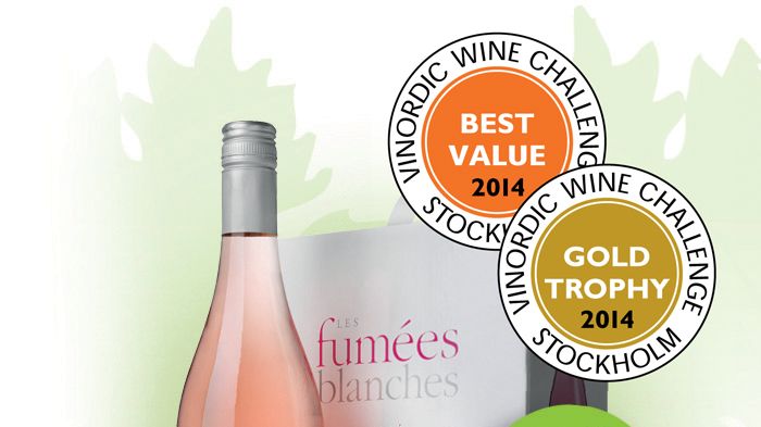 Les Fumées Blanches Rosé - hyllat vin med fokus på hållbar vinodling!