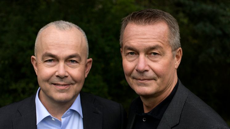 Christer och Roger Wikström. Foto: Tobias Regell