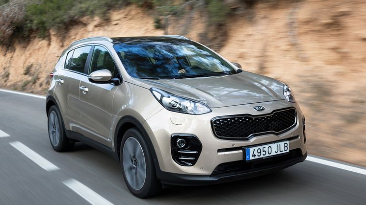 Spar 50.000,- på ekstraudstyr i en KIA Sportage Advance Edition