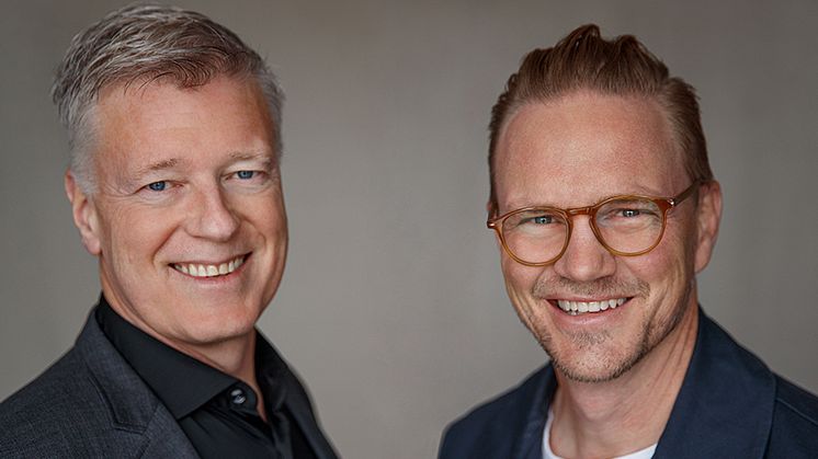 Peter Mellin, vd Sodexo AB och Jens Dolk, medgrundare och vd, K-märkt