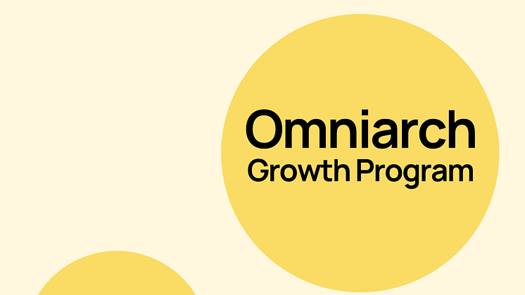 Ansök om expertstöd värt 1 miljon kr: Väx er E-handel med Omniarch Growth Program