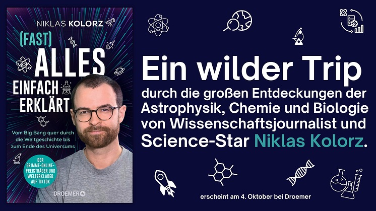 Science-Star Niklas Kolorz über moderne Wissensvermittlung und (fast) alles, was man über unser Universum wissen muss