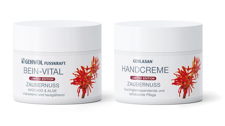 Limited Edition: GEHWOL FUSSKRAFT Bein-Vital plus GERLASAN Handcreme Zaubernuss