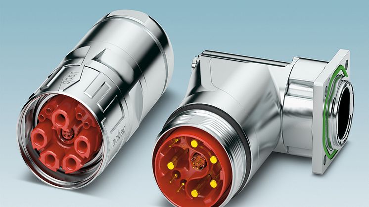 New M40 hybrid connectors for signal, data, and power transmission