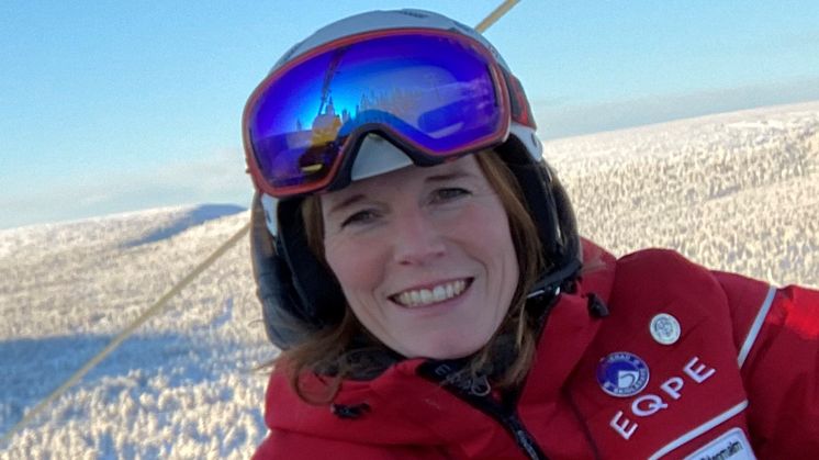 Marie Stenmalm, manager of SkiStar's ski school in Sälen